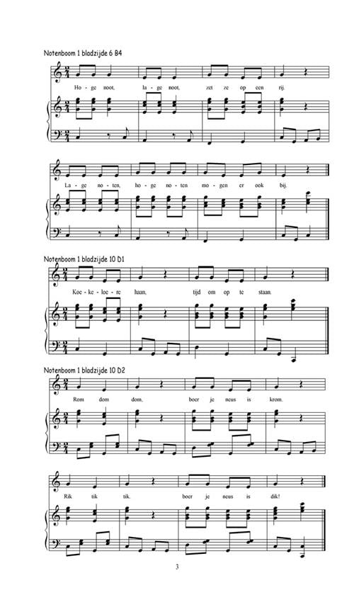 De Notenboom 1 - Pianobegeleidingen